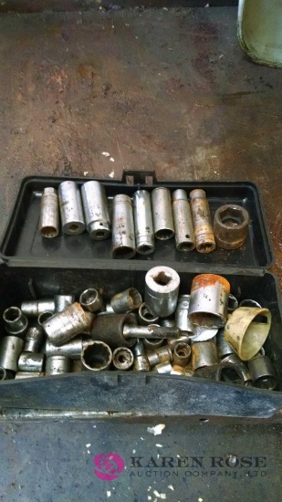 Sockets including Craftsman, Snap-on and miscellaneous