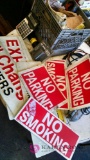 Assortred signs and miscellaneous
