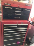 Craftsman & Montgomery Wards , Large rolling toolbox