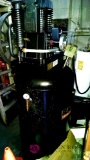 Black 5 horsepower industrial air compressor