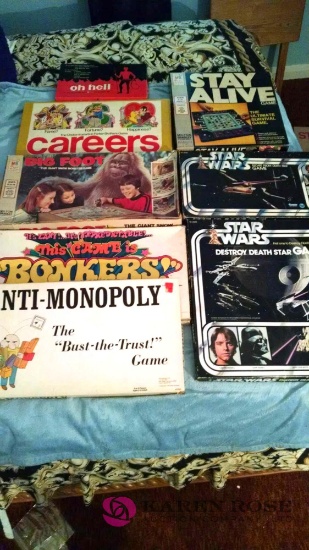 Board game lot including Star Wars