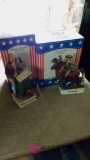 Paul Revere and Thomas Jefferson decanters