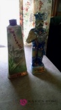 Minnesota Viking and Thailand Jim Beam decanters