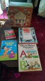 Group of vintage children's books