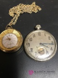 Pocket watch and chain watch