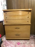 Tall Blonde 4 drawer dresser Made by Drew