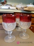 Ruby Red Flash Glasses