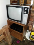 Tv, vcr , tv stand