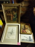 Signed Artwork and religious pictures