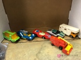 Six vintage matchbox vehicles