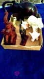 Lot of elephant figurines