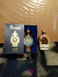 2 Collectible Beams Whiskey Bottles