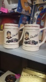 NASCAR Dale Earnhardt number 3 1991 Winston Cup champion mugs