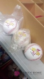Red's collectible baseballs