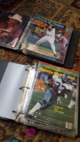 Two binders of Sports Illustrated magazines