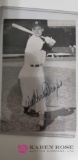 Walter Dropo Signed Photograph