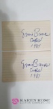 Ernie Banks Signatures
