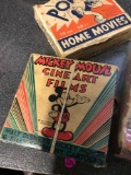 Vintage movie reels (1 Mickey Mouse )