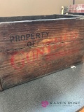 Gunther brewing co. Wooden box