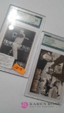 2 Mickey Mantle baseball cards
