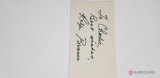 Ralph Branca Signature