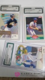 Eric Chavez Omar Vizquel Juan Gonzalez baseball cards