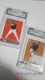 Nomar Garciaparra Randy Johnson baseball cards