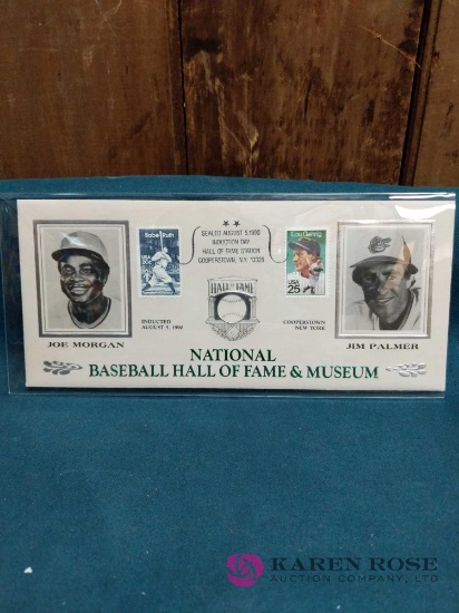 Official Commemorative Baseball Hall of Fame Envelope