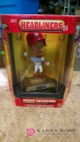 Mark McGwire commemorative figure with display case