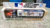 2001 Detroit Tigers 180th scale tractor trailer