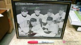 Vintage Detroit Tigers picture with signatures
