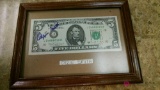 Ozzie Smith autograph $5 bill