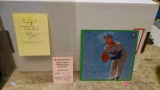 Sandy Koufax autographed picture record authenticated