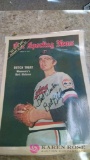 Bert Blyleven signed news article