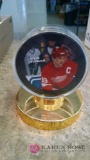 Steve Yzerman NHL puck