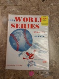 1954 World Series program
