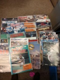1991 30+ baseball programs and magazines