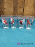 Detroit Red Wings Collectible Glasses