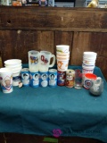 Collectible RC Cola Cans and Misc Cups