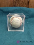 Jose Lima Autographed Baseball