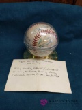 Detroit Tigers '71 or '72 Autographed Baseball