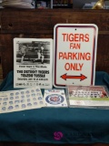 Detroit Tigers and Toledo Mud Hens Memorabilia