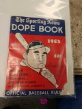 The sporting news 1953 dope book