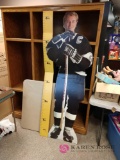 6ft tall Wayne Gretzky stand-up cardboard figure