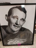 Autographed hockey player picture