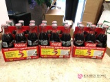 Three six packs of Coca-Cola Ohio State Les Horvath