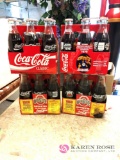 Four six packs of Ohio State collectible Coca-Cola