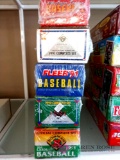 5 sealed sets of collector baseball cards