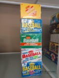 5 sets of sealed baseball cards