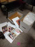 Large Box of Baseball Digest Magazines